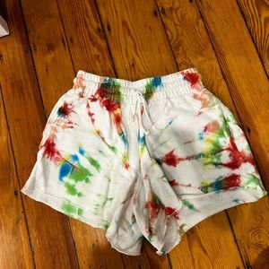 WSLY tie dye shorts BANDIER